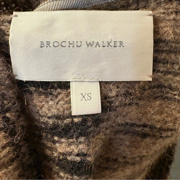 Brochu Walker Alpaca Blend Dutton Sweater - Tawny Spacedye - Picture 4 of 5